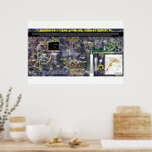 マンハッタンオリオンパターン2 ポスター (キッチン)