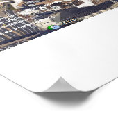 マンハッタンオリオンパターン4 ポスター (角)