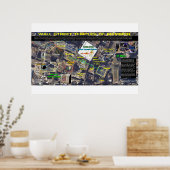 マンハッタンオリオンパターン4 ポスター (キッチン)