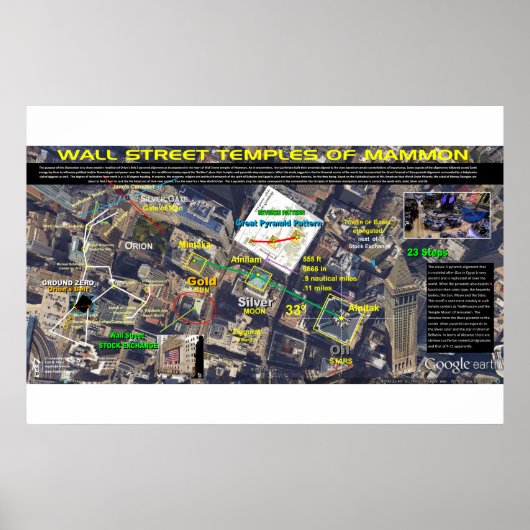 マンハッタンオリオンパターン4 ポスター (正面)