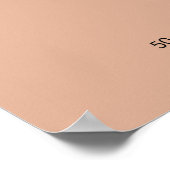 マンハッタンカクテルイラストレーション ポスター (角)