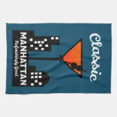 マンハッタンカクテルウォールアート キッチンタオル (横)