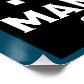 マンハッタンカクテルウォールアート ポスター (コーナー)