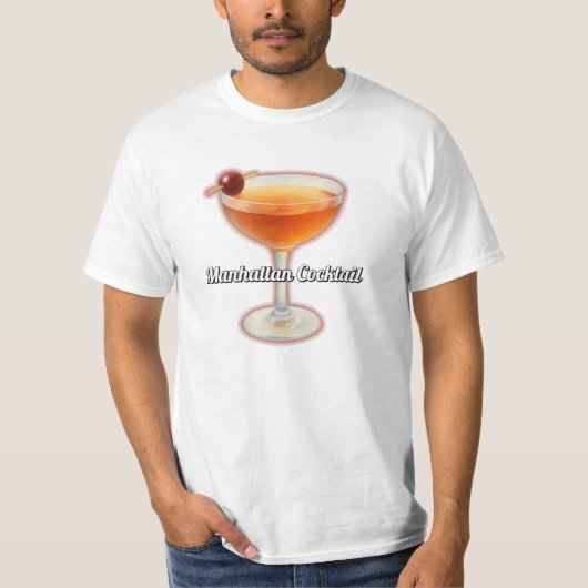 マンハッタンカクテル Tシャツ (正面)