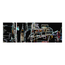 マンハッタンカラフルのスカイライン