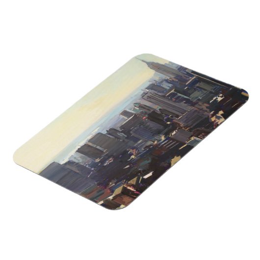 マンハッタンザロックフェラー建物2012 マグネット (左側)