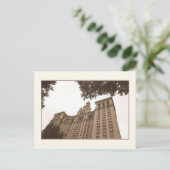 マンハッタンシティ建物セピアポストカード ポストカード (スタンド正面)