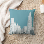 マンハッタンスカイライン クッション (ブランケット)