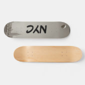 マンハッタンスカイライン、NYC スケートボード (横)