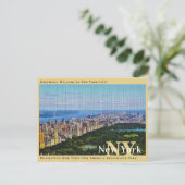 マンハッタンニューヨークアメリカ超高層ビルパーク  ポストカード (スタンド正面)