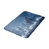 マンハッタンニューヨークシティのパノラマビュー バスマット (アングル)