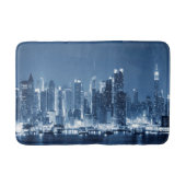 マンハッタンニューヨークシティのパノラマビュー バスマット (正面)