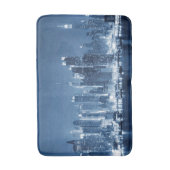 マンハッタンニューヨークシティのパノラマビュー バスマット (正面縦)