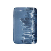 マンハッタンニューヨークシティのパノラマビュー バスマット (正面縦)