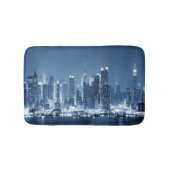 マンハッタンニューヨークシティのパノラマビュー バスマット (正面)