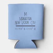 マンハッタンニューヨークシティコーディネート 缶クーラー (正面)