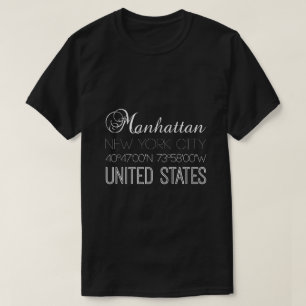 マンハッタンニューヨークシティニース Tシャツ