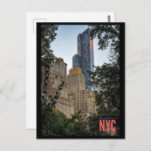 マンハッタンニューヨークシティハガキ ポストカード (正面/裏面)