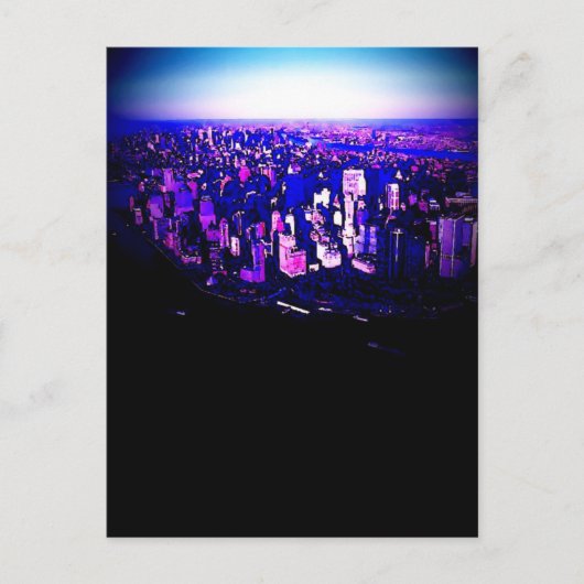 マンハッタンニューヨークシティ ポストカード (正面)