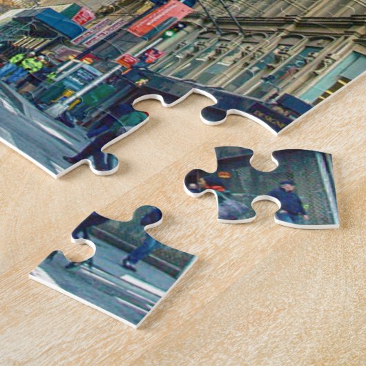 マンハッタンニューヨークニューヨークシティ ジグソーパズル (側面)