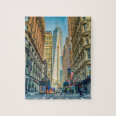 マンハッタンニューヨークニューヨークシティ ジグソーパズル (縦)