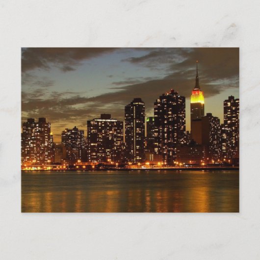 マンハッタンニューヨークポストカード ポストカード (正面)