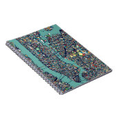 マンハッタンニューヨーク地図 ノートブック (右側)