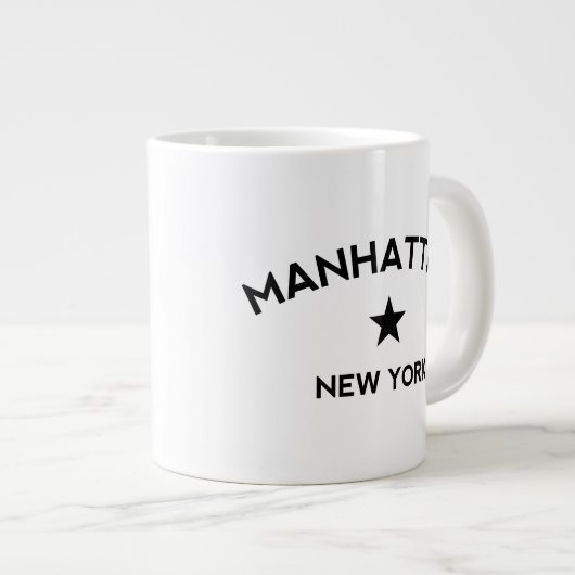 マンハッタンニューヨーク ジャンボコーヒーマグカップ (正面右)