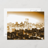 マンハッタンニューヨーク ポストカード (正面/裏面)