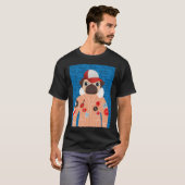 マンハッタンパグ Tシャツ (正面フル)