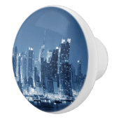 マンハッタンパノラマナイトスカイラインニューヨーク セラミックノブ (右)