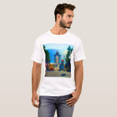 マンハッタンビーチカリフォルニア Tシャツ (正面フル)