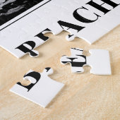 マンハッタンビーチピアブラックアンドホワイトパズル ジグソーパズル (側面)