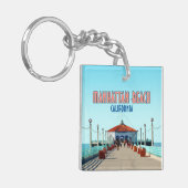 マンハッタンビーチピアロサンゼルスカリフォルニア キーホルダー (正面左)