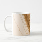 マンハッタンビーチヴィンテージマップマグ コーヒーマグカップ (左)