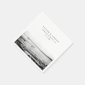 マンハッタンビーチ結婚式カスタムカクテルナプキン スタンダードカクテルナプキン (角)