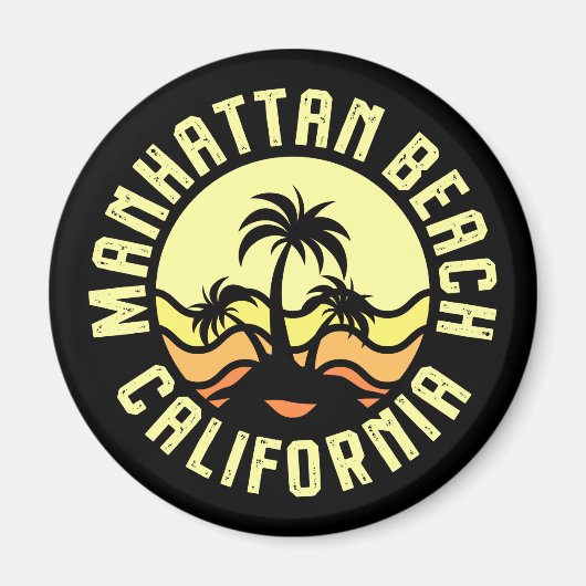 マンハッタンビーチ,カリフォルニア マグネット (正面)