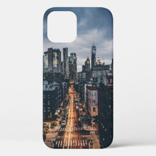 マンハッタンブリッジからスカイラインシティシーナリービュー iPhone 12ケース