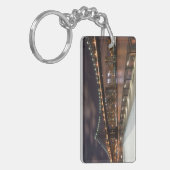 マンハッタンブリッジとNYCスカイライン キーホルダー (正面左)