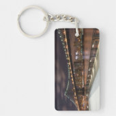 マンハッタンブリッジとNYCスカイライン キーホルダー (正面)