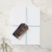 マンハッタンブリッジとNYCスカイライン ギフトタグ (より糸つき)