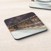 マンハッタンブリッジとNYCスカイライン コースター (左側)