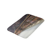 マンハッタンブリッジとNYCスカイライン バスマット (アングル)