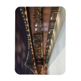 マンハッタンブリッジとNYCスカイライン マグネット