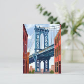 マンハッタンブリッジニューヨークシティ絵を描ズ (スタンド正面)