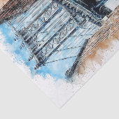 マンハッタンブリッジニューヨークデクページ 薄葉紙 (詳細)