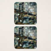 マンハッタンブリッジ抽象芸術 (正面&裏面)