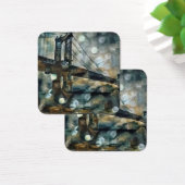 マンハッタンブリッジ抽象芸術 (デスク)