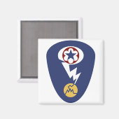 マンハッタンプロジェクトの記章 マグネット (正面/裏面)