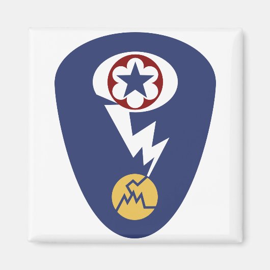 マンハッタンプロジェクトの記章 マグネット (正面)